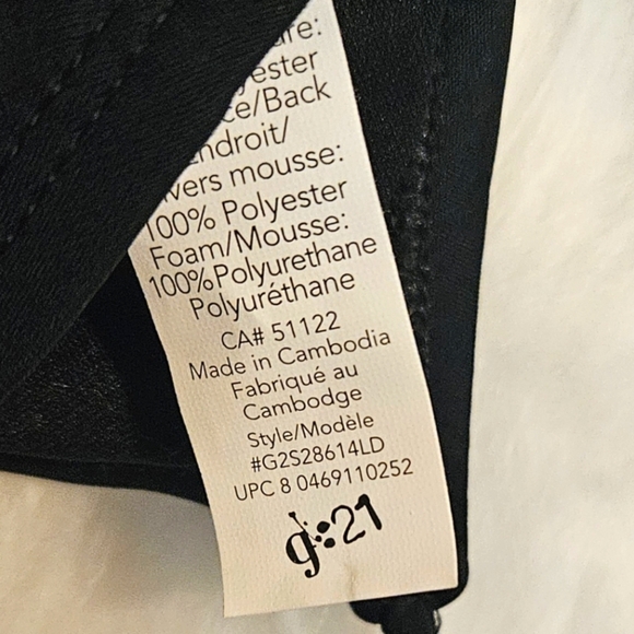 G21 Classic String Bikini Lace Overlay Top - Picture 4 of 5